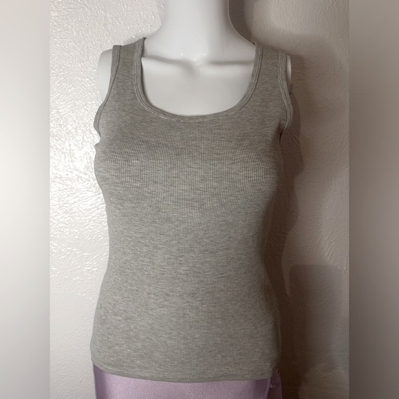 Plain Gray Tank Top sz M - Picture 1 of 4